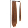 thumbnail image 3 of xiaxaixu Extensions de Cheveux Queue de Cheval Longue Naturelles Douces à Enrouler Droites à Clip pour Femmes, 3 of 8