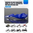 thumbnail image 2 of Protecciones de manos universales JFG RACING 7/8" y 1 1/8" azules, 2 of 8