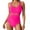 Pink, variant on FhsagQ Women's Swimsuit Sets Crotchless Panties Women's Swimsuit Mesh Stitching Swimsuit Bikini Swimsuit Sets for Women Plus Size with Robe Womens Swimsuit Sets Black Blue XXL