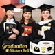 thumbnail image 1 of Paquete de 500 pegatinas para celebrar la graduación, para álbumes de recortes, tarjetas, fotos de diplomas y fiestas, 1 of 8