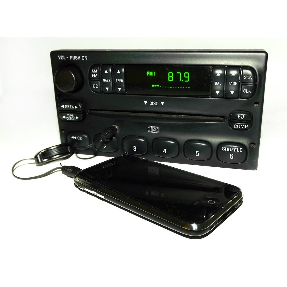 Ford Ranger 20002003 AM FM CD Radio w Aux mp3 3.5mm iPod Input YW7F