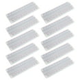 thumbnail image 2 of Electric Component,10Pcs Solderless Breadboard ABS Solderless Breadboard Points Breadboard Dependable Performance, 2 of 12