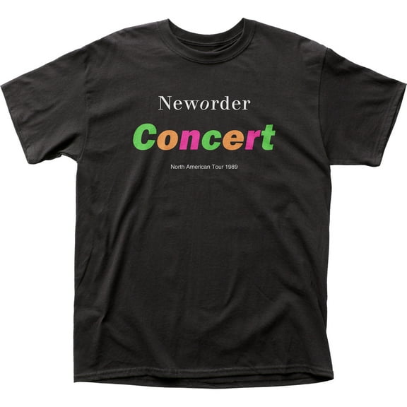 New Order Men's Concert T-Shirt S