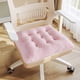 thumbnail image 4 of Ganfancp Cojín de Lana de Oveja de 9 Pins Cojín de Oficina Engrosado Cojín de Invierno para Dormitorio Cojín Blando Cojín de Doble Cara para Silla Engrosado Almohadilla para Pedos Almohadilla Calient, 4 of 6