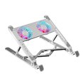thumbnail image 2 of Durable Gaming PC Laptop Cooler 2/4 Ventilador silencioso Plegable Laptop Cooling Pad Soporte Notebook Stand para 11-17.3 pulgadas Barbie Nuevos Originales, 2 of 7