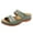 Green, variant on Flat Sandals Size 9 Womens Ladies Fashion Solid Color Leather Hollow Breathable Fish Earth Spirit Sandals for Women Slip On Casual Open Toe Wedges Slippers Shoes Sandals(Brown,9)