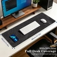 thumbnail image 3 of Brecoy Extended Large Gaming Mouse Pad, 31.5" x 11.8" Desk Mat with Stitched Edges, Waterproof Non-Slip Rubber Base, Desk Protection for Home Office & Gaming, 3 of 7