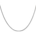 thumbnail image 3 of 14K White Gold 1.55Mm Rolo Pendant Chain (Width 1.55) (Length 22) - Jbsp, 3 of 5