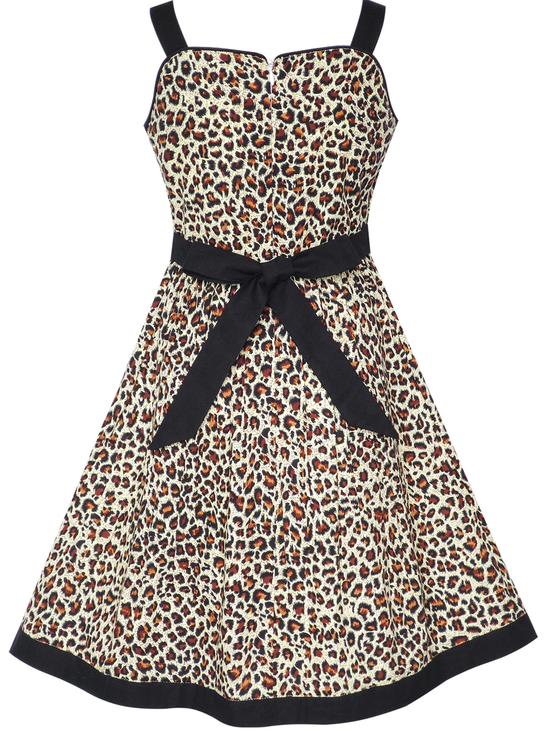 big w leopard print dress