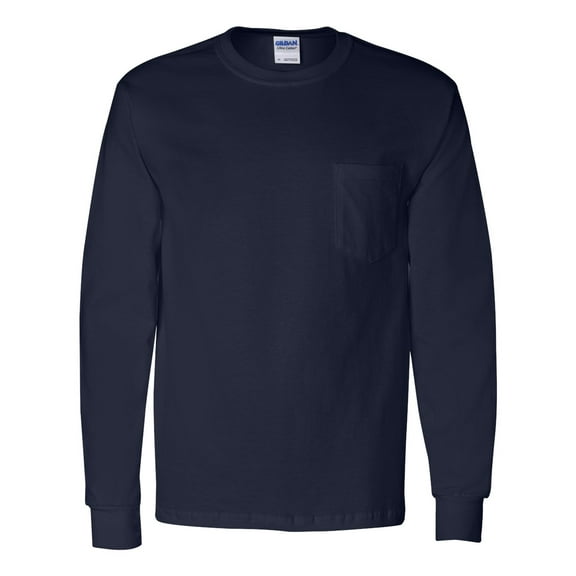 Gildan Ultra CottonÂ® Long Sleeve Pocket T-Shirt