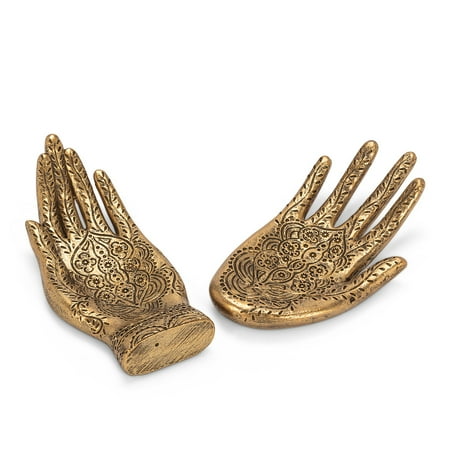 

Set of 2 Engraved Hand Dish Set of 2