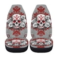 thumbnail image 5 of XYZCANDO Skull Rose Car Seat Covers Interior Decor Washable Auto Seat Covers Vehicles Seats Vehicle Interior, Anti-Slip Decorative SUV Van, 5 of 10