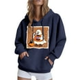thumbnail image 2 of Uaswgudfs ​Women's Autumn/Winter Hooded Sweatshirt: Soft Pullover w/ Kangaroo Pocket & Adjustable Drawstring Hood​, 2 of 6