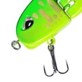 thumbnail image 2 of Pesca Swimbait Hundimiento Lento Con Ganchos Cebo Duro para Lubina Lucio () Verde, 2 of 4