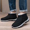 thumbnail image 2 of Rotm Womens Snow Boots Mens Winter Trekking Snow Boots Water Resistant Shoes Anti-Slip Fully Fur Lined Casual Lightweight Hiking Boot Black,7.5, 2 of 7