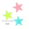thumbnail image 2 of LAMIRO Fluorescent Colorful Glow in The Dark Luminous Stars Wall Decals & Stickers (100/40 Piece), 2 of 7