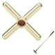 thumbnail image 2 of Marco De Poste De Billar, Cabeza De Puente De Billar De Puente De Metal Antideslizante Duradero, Para Atletas Profesionales, 2 of 8