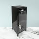 thumbnail image 4 of Armario de maquillaje independiente con cerradura, mueble de noche, organizador Negro, 4 of 8