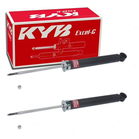 2 pc Rear Shock Absorbers compatible with Chevrolet Impala 2014-2017