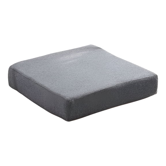 LAMIRO Outdoor Deep Seat Cushions,Travel Pillows,Extra Thick Foam Chair Cushion Floor Cushions Fills,Foam and Pillow Forms,16x16x2 Inch,Dark Gray