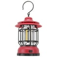 thumbnail image 3 of Portable LED Camping Lantern, Camping Lantern Battery Power Supply  For Outdoor For Tent Red, 3 of 8