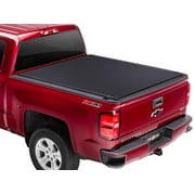 Truxedo by RealTruck Pro X15 Soft Roll Up Truck Bed Tonneau Cover | 1463801 | Compatible with 2007 - 2021 Toyota Tundra w/Track System (Excludes Trail Special Edition Storage Boxes) 5' 7" Bed (66.7")