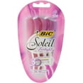 thumbnail image 1 of Bic Soleil Twilight, Triple Blade Disposable Shavers for Women 4 ea (Pack of 2), 1 of 1