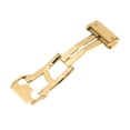 thumbnail image 4 of Cierre Desplegable Acero Inoxidable 22 mm Dorado Ticfox, 4 of 14