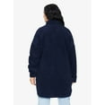 thumbnail image 5 of Oversized Stud Button Borg Teddy Shacket, 5 of 6