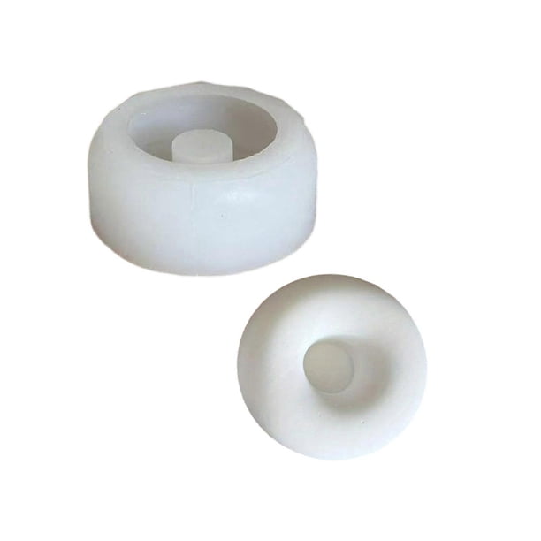 Creative Circular Round Silicone Candle Holder Mold Ideal For Birthday Party Decorations And Holiday Gifts Multicolor
