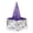 Purple, variant on Witch Pointed Hat Adult Halloween Decorative Prop Non Woven Baseball Cap Purple One Size