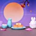 thumbnail image 5 of Visland Moon Cake Kitchenware Lotus Mini Decor, Miniature Garden Decoration Gift for Mid-Autumn Festival, 5 of 6