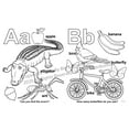 thumbnail image 2 of ABC-123 Learn My Letters and Numbers LapTop Coloring Book (17"x11"), 2 of 3
