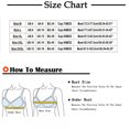 thumbnail image 5 of UPPADA Full Coverage Push Up Bras for Women Sports Bra No Padding Clearance Plus Size Push Up Bra Savings Plus Size Wireless Bras,Beige Xxxl, 5 of 5
