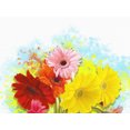 thumbnail image 3 of Fleurs Aquarelle, 3 of 10