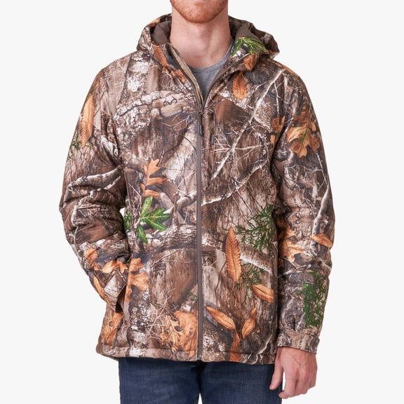 Realtree Edge Men's Insulated Hunting Parka Jacket , up to Size 3XL