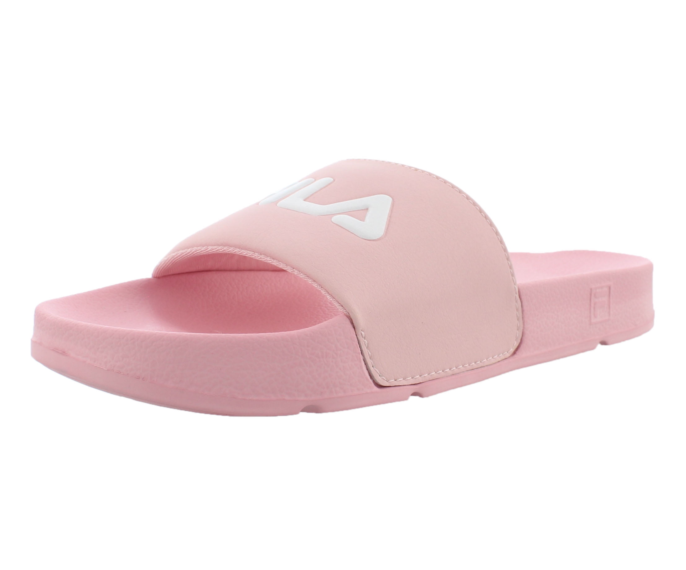 pink fila slides