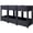 Black 48'', variant on NOBOLEA Modular Raised Garden Bed, Elevated Polypropylene Planter Box with Drainage Holes and Plug for Vegetables and Flowers