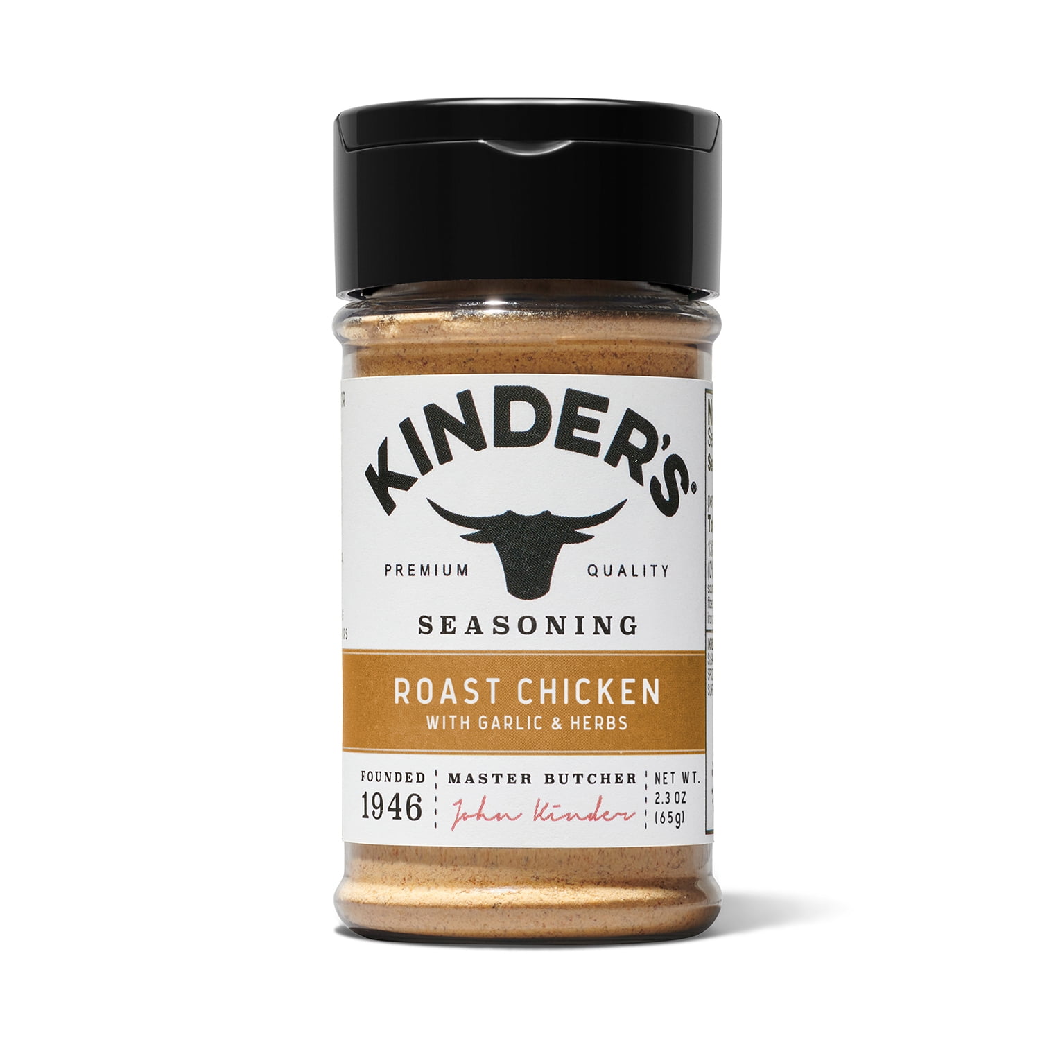 (8 pack) Kinder's Roast Chicken with Garlic and Herbs Seasoning, 2.3 oz