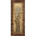 thumbnail image 2 of Mindeli 8x14 Gold Ornate Wood Framed with Double Matting Museum Art Print Titled - Paperwhites II, 2 of 4