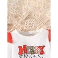 thumbnail image 5 of Liacowi Baby Girls 3PCS Fall Outfits Sets 3M 6M 9M 12M 18M Infant Girls Long Sleeve Letter Print Romper Flared Pants Headband Sets Newborn Girls Casual Autumn Clothing Set, 5 of 9