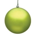 thumbnail image 2 of Vickerman N596873M 3 in. Lime Matte Christmas Ornament Ball - 32 per Box, 2 of 3