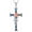 Style 4- Rose Cross, variant on Cross Necklace for Women 925 Sterling Silver Moissanite Cross Pendant Jewelry Gift Religious Christian Baptism Easter Gifts for Women with Silver Chain