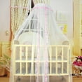 thumbnail image 5 of Open Door Baby Crib Mosquito Net/ Dome Mesh Net Easy Installation Hanging Bed Canopy Netting For Single To Size Beds, 5 of 9