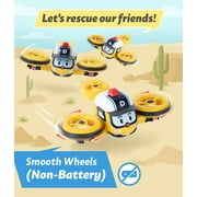 Robocar POLI Toys, DRONEY Transforming Robot Toys, 4 Action Figure Vehicles for Ages 3 and up