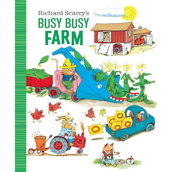 Pre-Owned Richard Scarry's Busy Busy Farm (Richard Scarry's BUSY BUSY Board Books), 9781984894236, 1984894234, Paperback, Illustrated edition