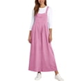 thumbnail image 2 of Neewe Robes d'Été pour Femmes Amples 2026 Col Rond Manches Courtes Élégantes Chic Décontracté Grande Taille Printemps Été Robe de Mode, 2 of 8