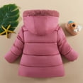 thumbnail image 5 of Ahuyic Toddler Kids Long Sleeved Coat, Fall And Winter Warm Coat For Kids, Fall And Winter Middle And Large Children's Long Sleeved Fashionable Coat Cotton Jacket, 5 of 5