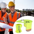 thumbnail image 1 of weibbin Sun Hat with Neck Cape Reflective Strip Breathable Mesh for Safety Helmet Outdoor Work(no helmet required), 1 of 7