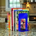 thumbnail image 2 of STEELMASTER Soho Collection 241009108 9 inch Bookends Deluxe Blue, 2 of 2